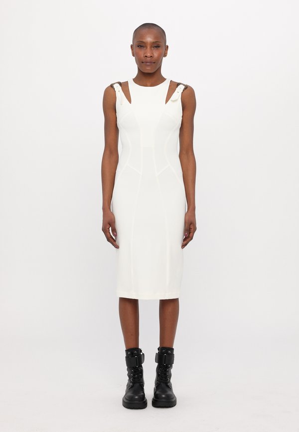 Jersey dress - cloud dancer3