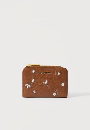 Coccinelle, METALLIC SNOWDROP - Portafoglio - cognac