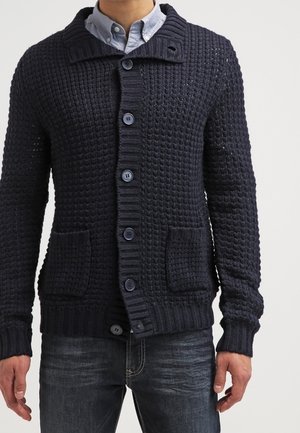 Strickjacke - dark blue