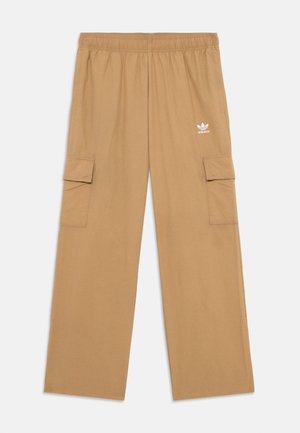 adidas Originals UNISEX - Pantalon cargo - cardboard/white