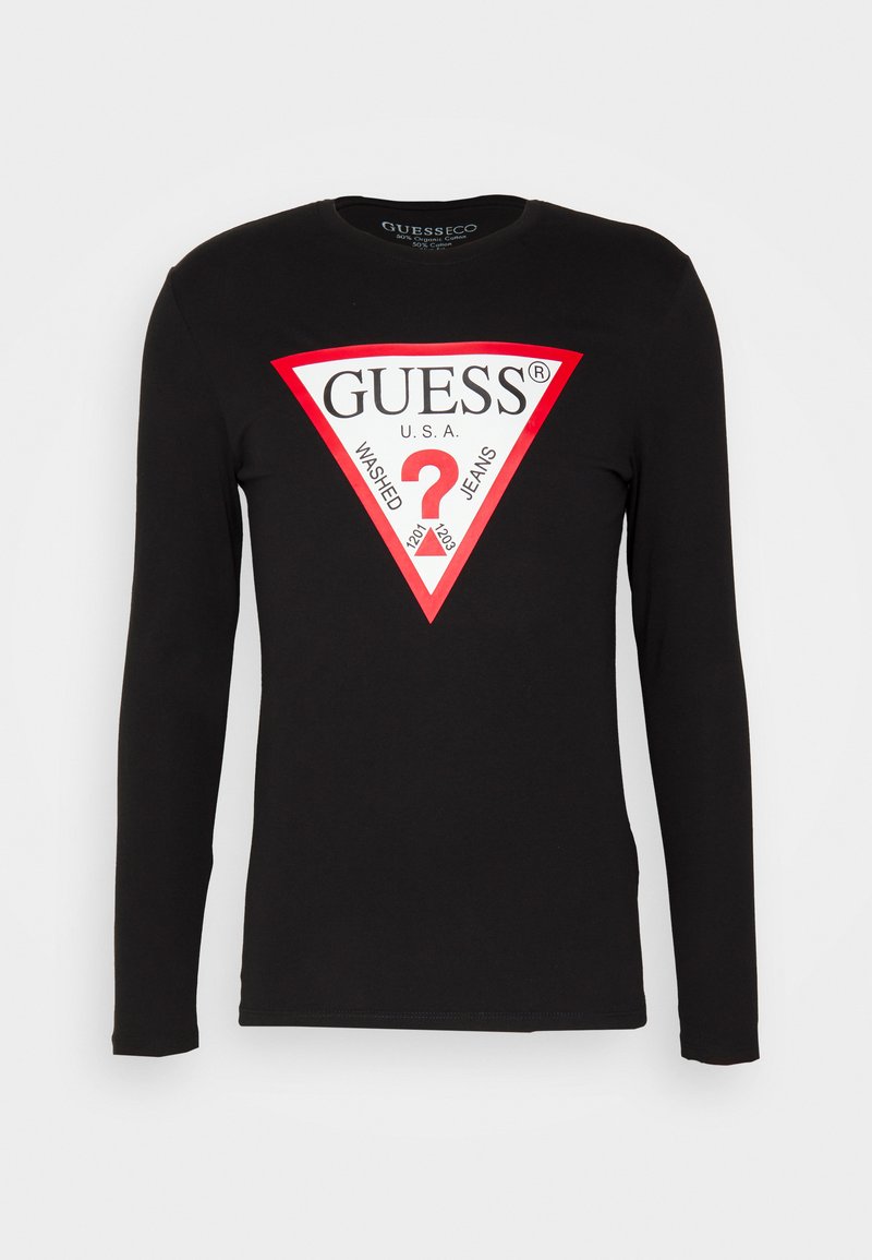 Guess Longsleeve zwart