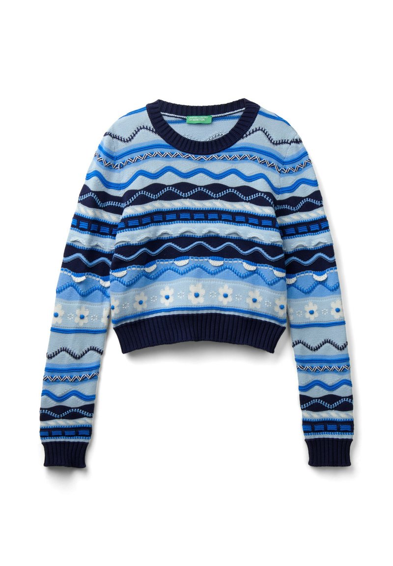 United Colors of Benetton Trui blauw