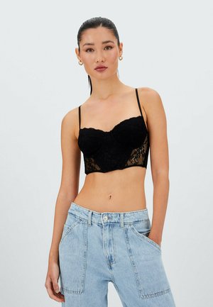 CORSAGE - Korzet - black