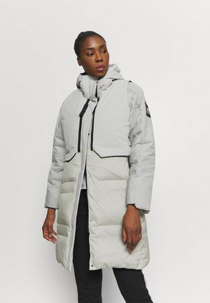 MYSHELTER URBAN COLD - Dunkåpe / -frakk - metgry/white