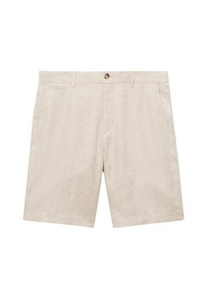 Mango Shorts - kremowy   écru