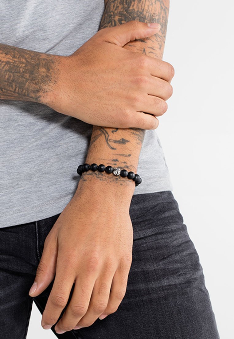 THOMAS SABO Armband - silberfarben/schwarz