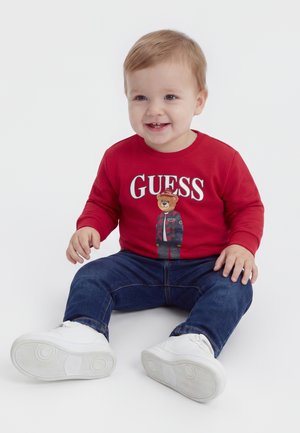 Guess BABY TODDLER KIDS ACTIVE  - Φούτερ - chili red