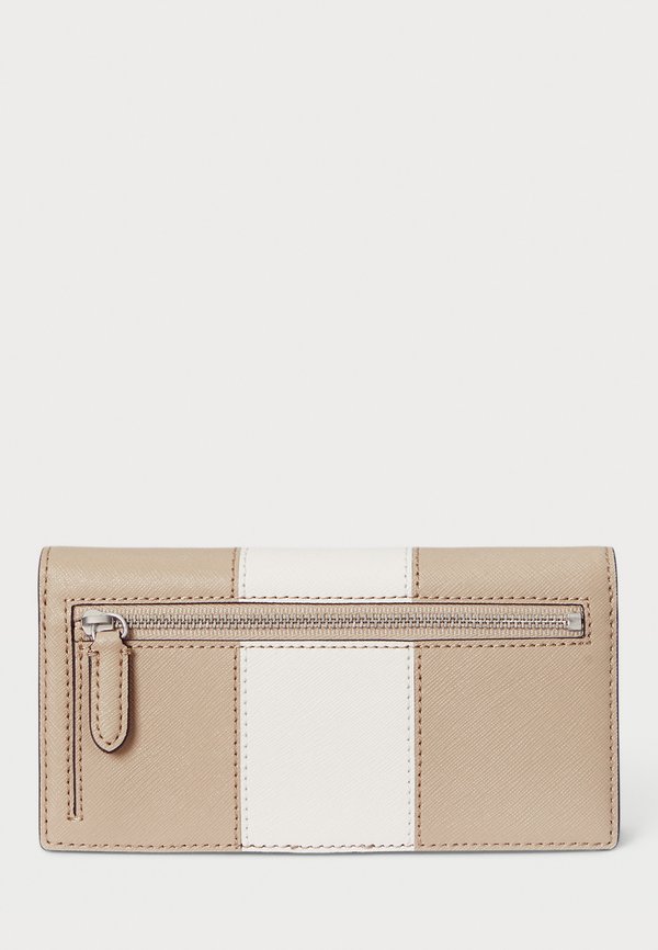 TWO-TONE CROSSHATCH LEATHER SLIM WALLET - Wallet2