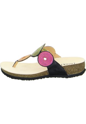 JULIA - T-bar sandals - schwarz