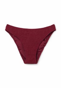 CRINKLE WAVES - Bikini pezzo sotto - e crinkle waves cherry red
