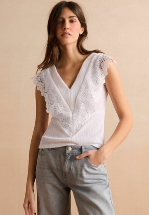 Next SHORT SLEEVE REGULAR FIT - Bluse - white