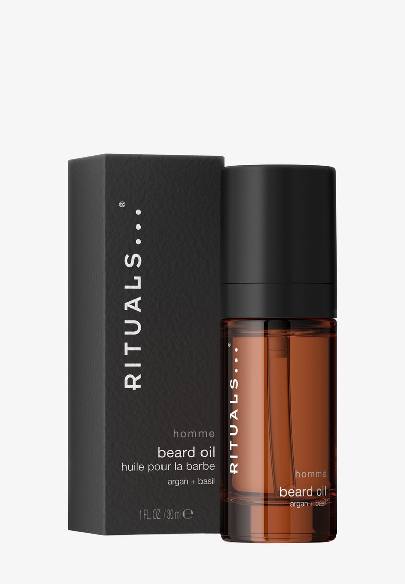 Rituals - BEARD OIL HOMME - WOODY - ARGAN & BASIL OIL - Baardolie, Vergroten