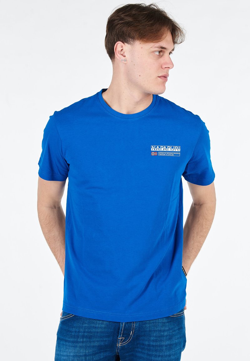 Napapijri KASBA - Printtipaita - blue lapis