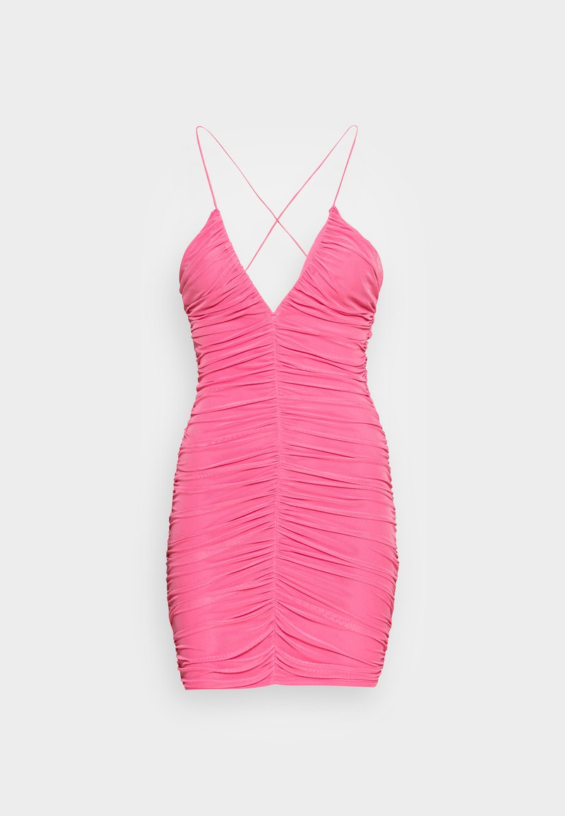 Damen Freizeitkleider | Nly by Nelly RUCHED FRONT DRESS Cocktailkleid/festliches Kleid pink - IT85314 Damen Freizeitkleider | Nly by Nelly RUCHED FRONT DRESS Cocktailkleid/festliches Kleid pink - IT85314