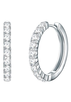 VERZIERT MIT KRISTALLEN VON SWAROVSKI® - Ohrringe - silberfarben