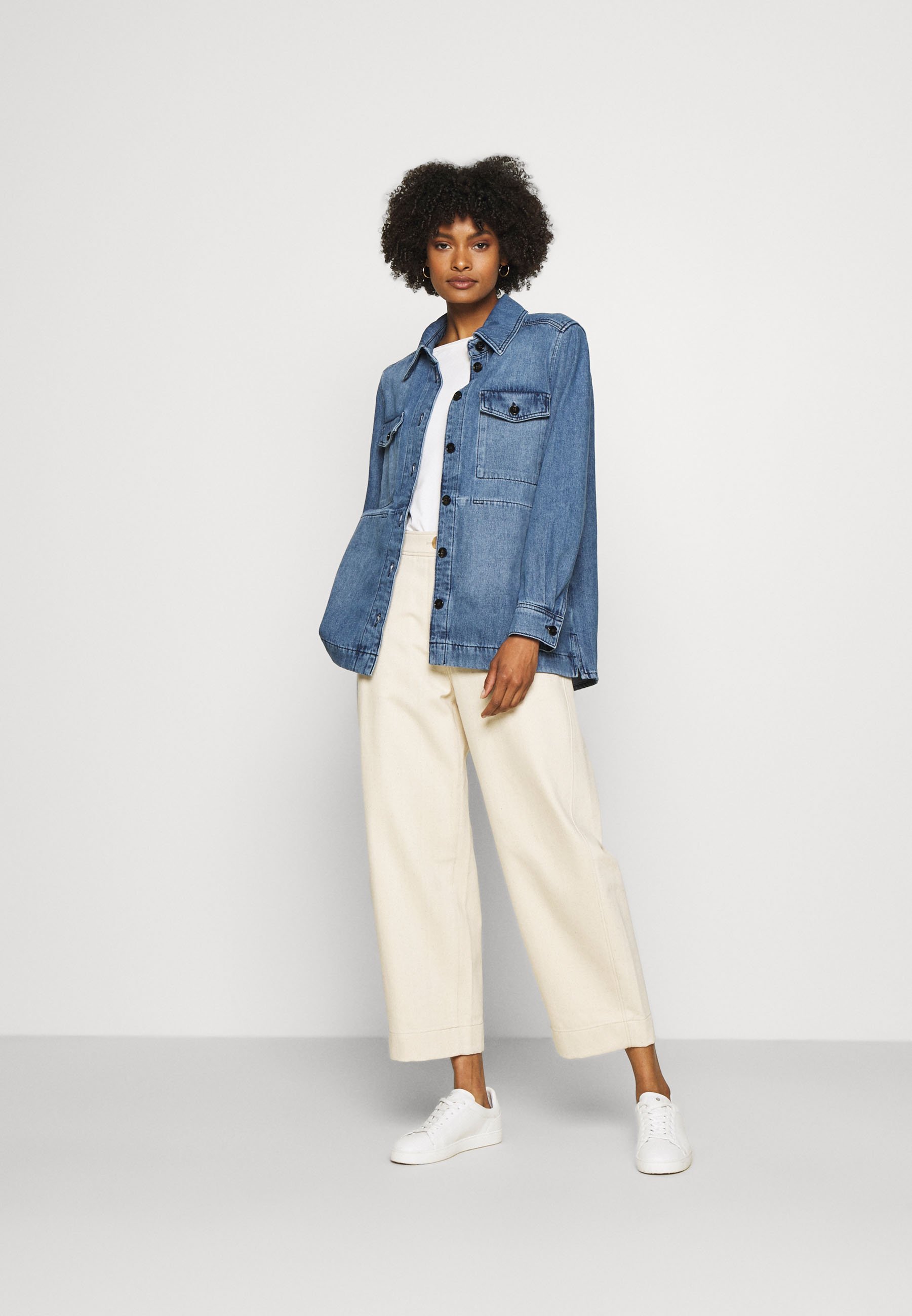 DRYKORN NATHEN - Denim jacket - blau/blue - Zalando.ie