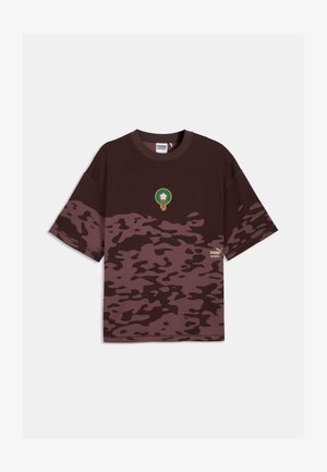 Puma, MOROCCO X SALEHE BEMBURY KING TEE - Rahvuslike meeskondade riided - chocolate brown