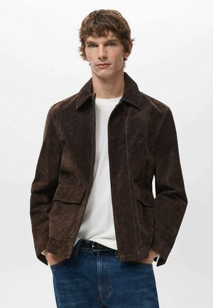 Chaqueta de cuero - brown