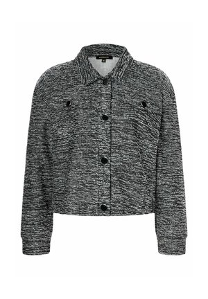 Summer jacket - dunkelgrau meliert