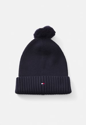 ESSENTIAL POM BEANIE UNISEX - Kootud müts - space blue