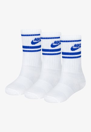 FUTURA SOCK UNISEX 3 PACK - Șosete - white/dark blue