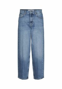 Wide leg - medium blue denim