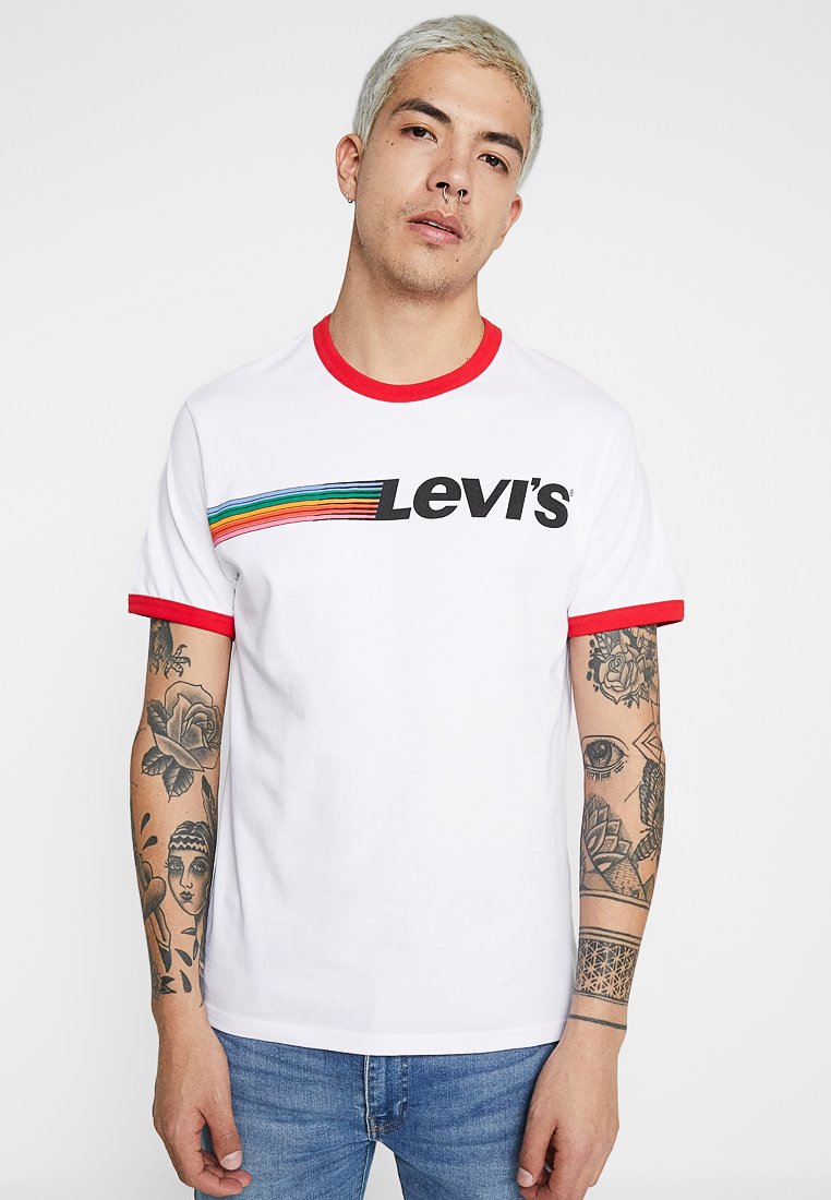 levi's pride ringer tee