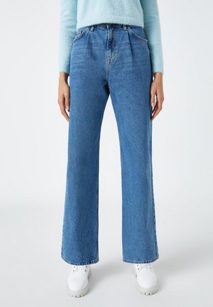 Jeans straight leg - blue denim