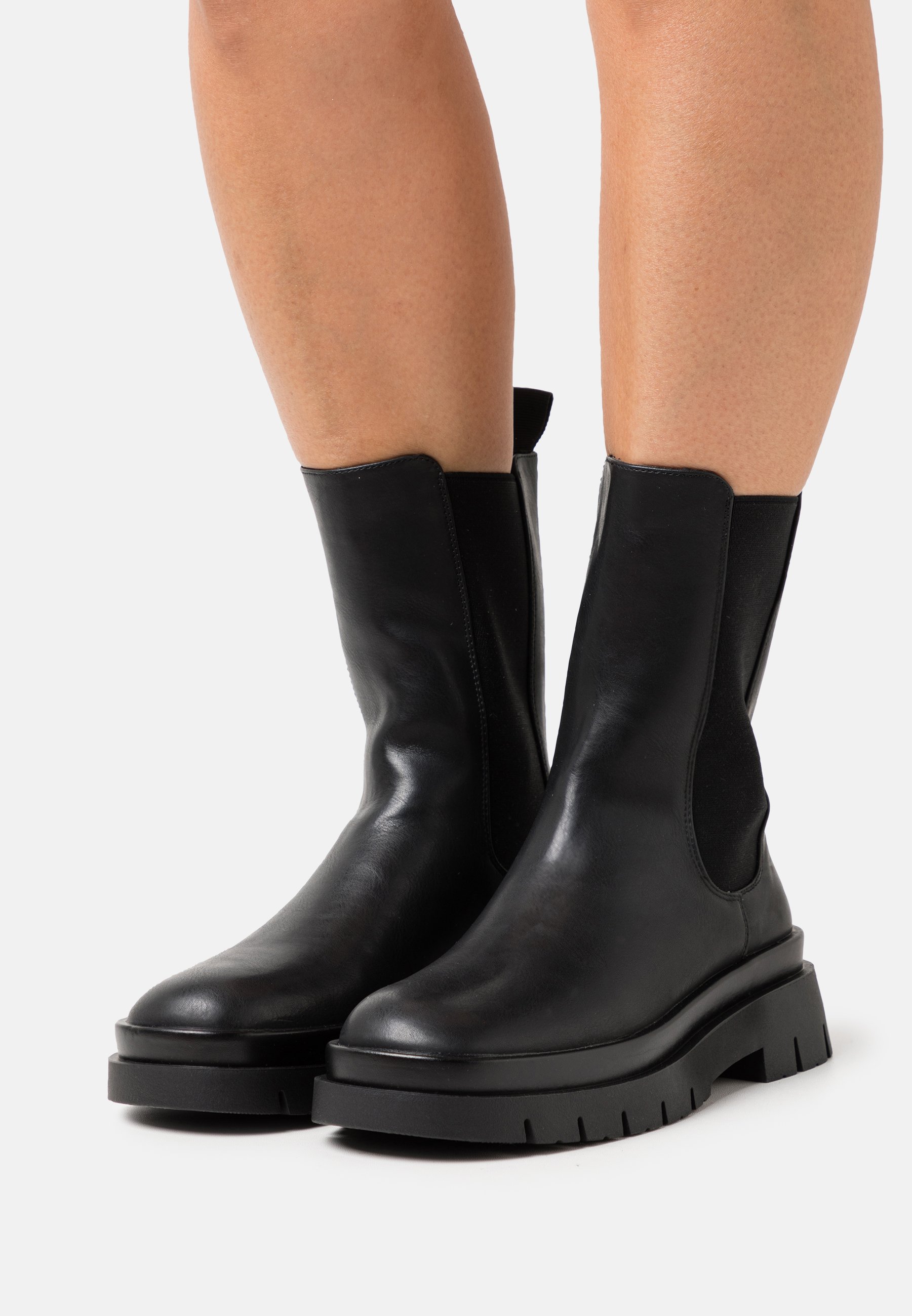 Bottines à plateau - black