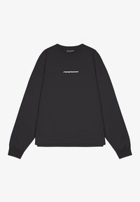 COENT OVERSIZED LONGSLEEVE - Tops ar garām piedurknēm - washed black