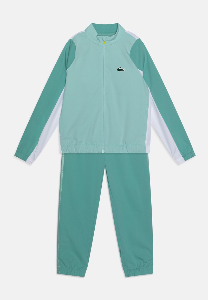 Lacoste UNISEX Trainingspak pastille mint/florida/white/lima