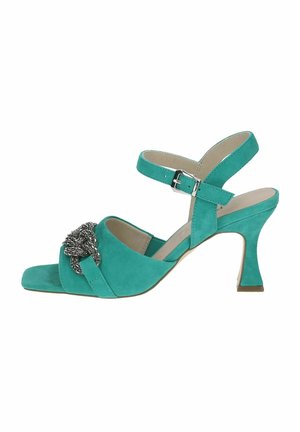 Sandales - emerald suede