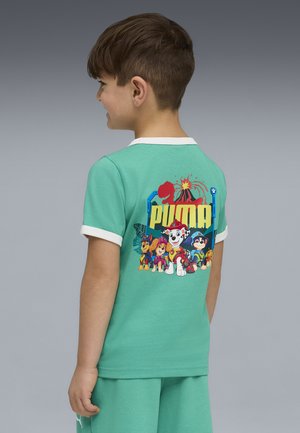 Puma, PUMA X PAW PATROL RINGER-T-SHIRT UNISEX - T-shirt imprimé - vibrant green