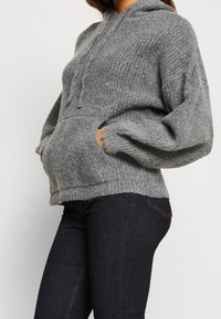 Even&Odd Kapuzenpullover - mottled dark grey
