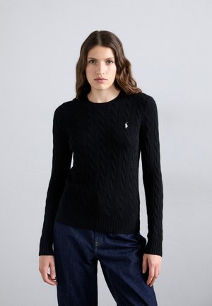 JULIANNA LONG SLEEVE - Strikkegenser - black