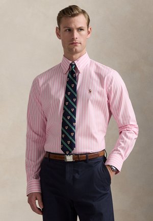 CUSTOM FIT STRIPED PINPOINT OXFORD SHIRT - Chemise - pink/white
