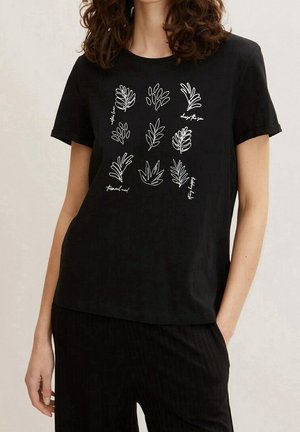 T-shirt imprimé - black