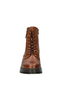 Nelson VETER - Enkellaarsjes met plateauzool - cognac