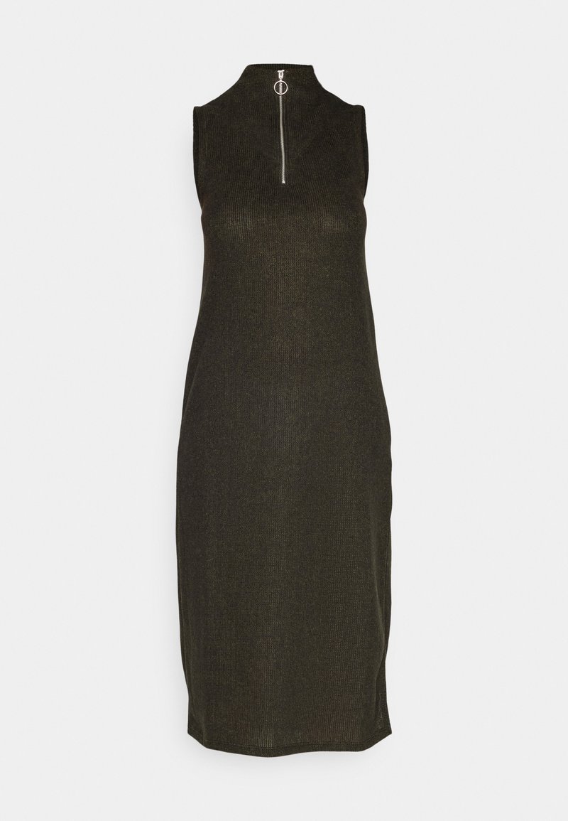 Only Gebreide jurk donkergroen Only Gebreide jurk donkergroen