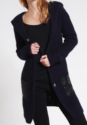 Strickjacke - blue