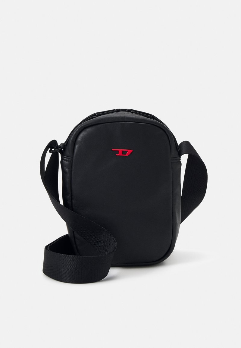 Diesel RAVE CROSSBODY UNISEX - Sac bandoulière - black/noir - ZALANDO.FR