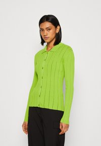 Samsøe Samsøe LEA CARDIGAN - Kardigán - macaw green