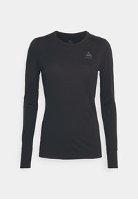 BL CREW NECK - Undershirt - black