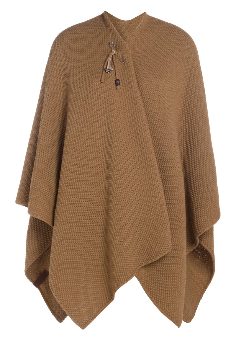 Knit Factory JAZZ - Poncho - new camel
