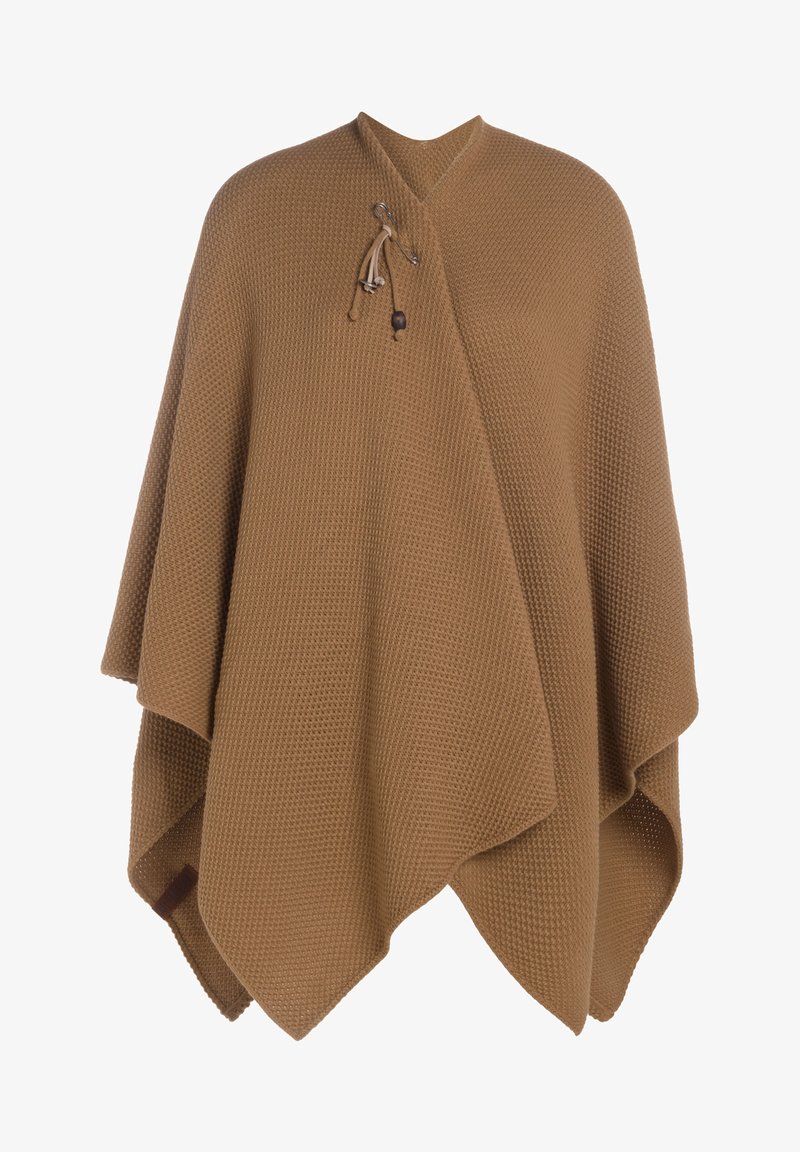 Knit Factory JAZZ - Poncho - new camel