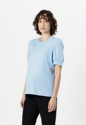 Vero Moda Maternity VMMKERRY O NECK  - T-shirt - bas - dutch canal