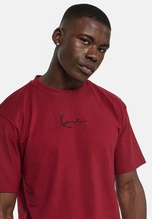 SMALL SIGNATURE ESSENTIAL TEE - Basic T-shirt - red