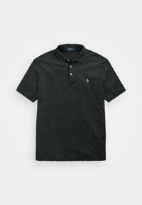 CUSTOM SLIM FIT SOFT COTTON POLO SHIRT - Polosärk - black heather