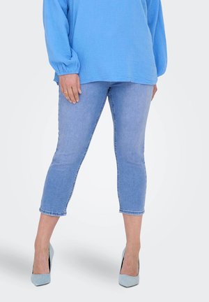 CARWILLY REG WAIST CAPRI NOOS - Jeans Skinny Fit - special bright blue denim