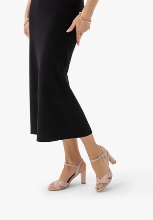 RYŁKO Sandalias de tacón - beige